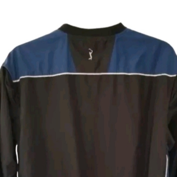 Vintage PGA TOUR Mens Golf Windbreaker Jacket Size Medium Pullover Pocket Logo. - Picture 7 of 9